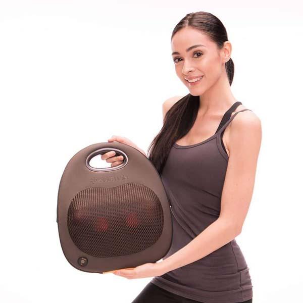 Battery operated massage pillow best sale